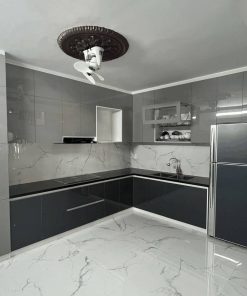 TỦ BẾP NHỰA (ARCYLIC) - TBARC06