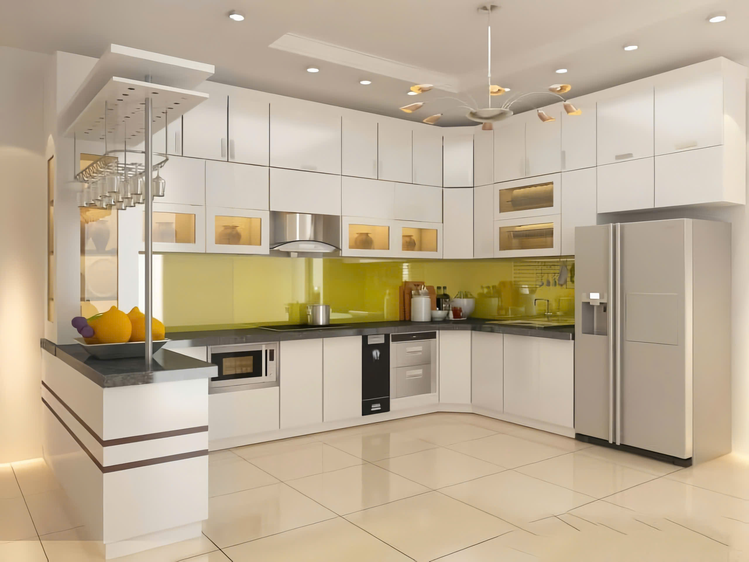 TỦ BẾP NHỰA (ECOPLAST) - TBECO07